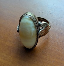 Vintage-Ring mit ovalem,Antik