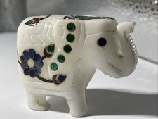 Marmor elefant bunte - marmor, floral