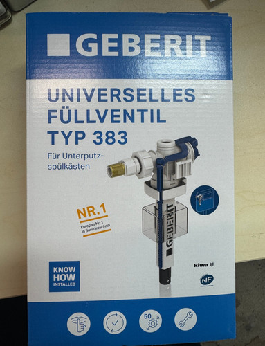Geberit typ 383 füllventil - 383,