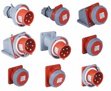 CEE Steckdose Stecker Kupplung Gerätestecker Wandsteckdose Einbausteckdose IP67