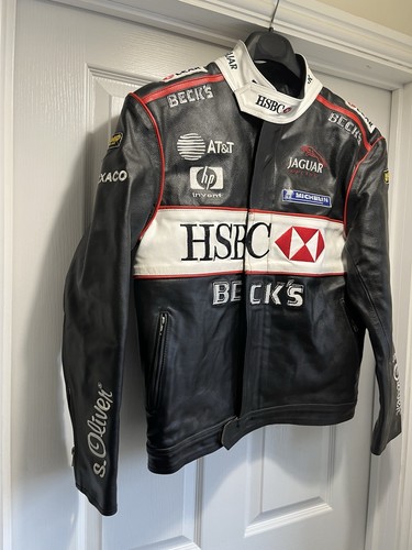 Jaguar racing echt - jaguar, lederjacke
