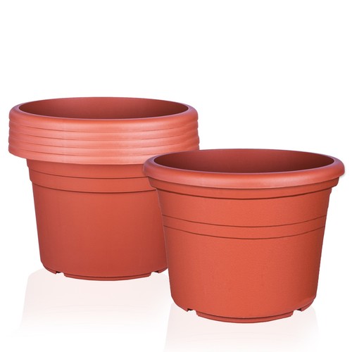 Blumentopf 35cm rund - 6x,