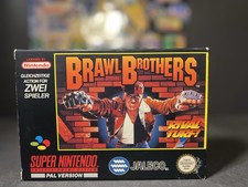 SUPER NINTENDO || BRAWL BROTHERS IN OVP + ANLEITUNG || SNES || GUTER ZUSTAND |