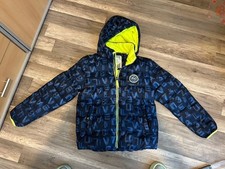 Winterjacke von Sanetta, blau, Gr. 152 für Jungen, neuwertig
