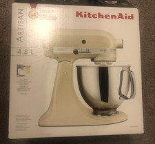 KitchenAid 5KSM125EAC Artisan Küchenmaschine  Farbe Almond Creme 4,8 L unbenutzt