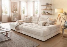 Neues Segmüller Megasofa Bologna snow/beige