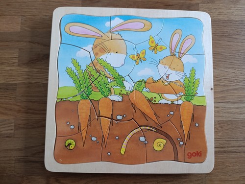 Goki schichtenpuzzle das - goki,