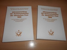 DDR - Ersttagsblatt-Jahreszusammenstellung 1986 kpl. - Mi.wert 180,- Euro