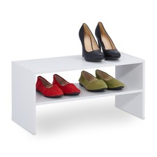 Schuhregal Schuhständer Schuhablage Schuhorganizer stapelbar Schuhregal klein