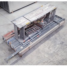 gebrauchtes Layher Alu Gerüst mit Aluboden 79m² Fassadengerüst Assco MJ Vollalu