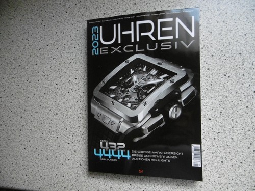 Uhrenkatalog uhren exclusiv - uhren,
