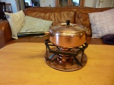 Switzerland Spring Culinox Topf/ m.Deckel u.Rechaud,f. Gourmet-Koch !!!