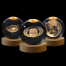 1pcs 3D Crystal Ball Galaxy