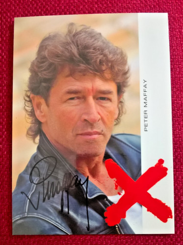 Original autogramm von peter - original-autogramm,