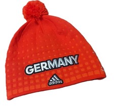 ADIDAS  Skimütze, Olympia Mütze Stickerei Team Deutschland Germany DOSB, selten!