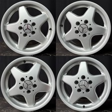 4 Alufelgen 7X15 MERCEDES-BENZ 190er W201  C-Klasse W202 W203 E-Klasse W124 uvm.