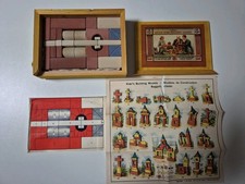 Antiker Anker Steinbaukasten Nr. 2 – Kiær’s Building Models, komplett, OVP