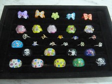 30x Kinderringe Kinderschmuck