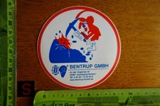 Alter Aufkleber Baugeräte Baumaschinen BENTRUP GmbH Ascheberg-Herbern
