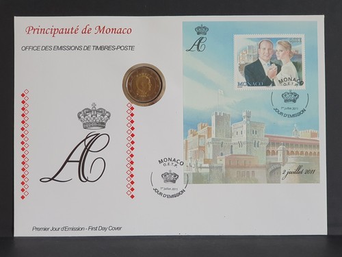 Numisbrief monaco fürst - numisbrief,