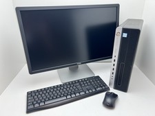 PC Set HP EliteDesk 800 G3 SFF i5 6Gen 8GB 128GB SSD W11P Dell 24" TFT Tasta + M