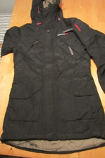 didriksons Damen Jacke Parka 36 (38) schwarz