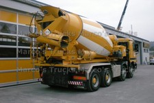 LKW Foto Betonmischer gelb