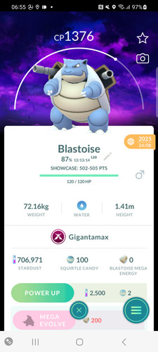 Gigantamax blastoise mit - gigantamax,