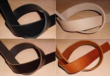 Lederriemen Flachriemen 1 - 9 cm Breit stärke ⌀4mm Leder Gürtelriemen bis 240cm