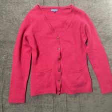 Strickjacke lammwolle rot - lammwolle,