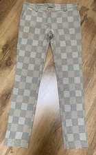 Denim Deluxe -  Hose, Chino, Gr. S/M, Baumwolle, Beige/Grau/Blau