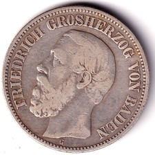 AV-VD Baden 1880 G 2 Mark