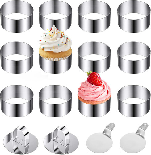 Stück dessertringe 8cm - 12,