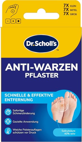 Scholl anti warzen - scholl's, anti-warzen