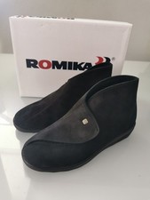 Romika Pantoletten Hausschuhe Schuhe Romisana Klettverschluss gefüttert Damen 42