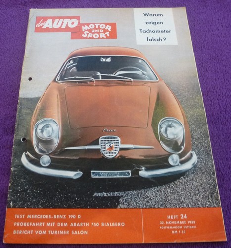 Ams mercedes 190 d - 24/58,