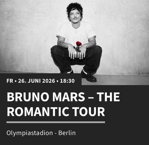 Bruno mars life konzert - mars, in