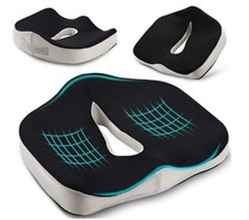 Memory-Schaum Sitzkissen Steißbeinkissen Sitzauflage Hämorrhoide Prostata Kissen