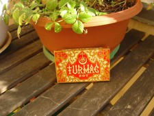 Alte Blechdose 25 Turmac Rot Cigaretten Orient Moschèe Turkish Zürich rar !