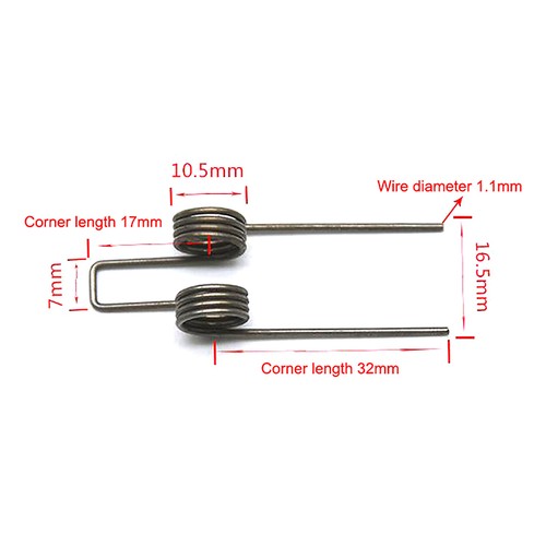 2pcs doppel torsion feder - doppel-torsion,