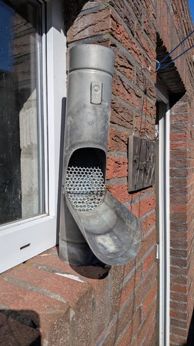 Zink regenrohrklappe - zink,