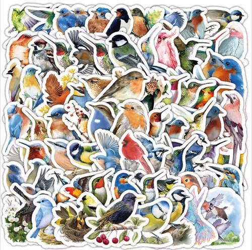 Kleiner vogel aufkleber 100x - kleiner,