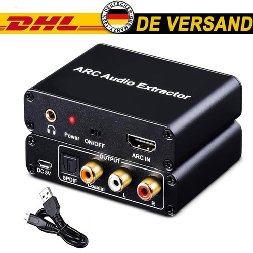 Hdmi arc audio extractor - hdmi,