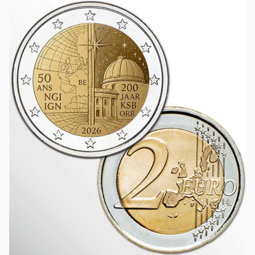 Euromünze belgien 2026 - 2026,