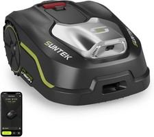 SUNTEK Mähroboter ohne begrenzungskabel AI Vision-Kamera, Rasenmäher Roboter