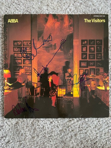 Abba the visitors signiert - abba,