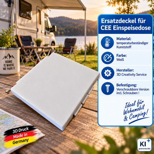 Ersatz deckel passt für cee - passt,