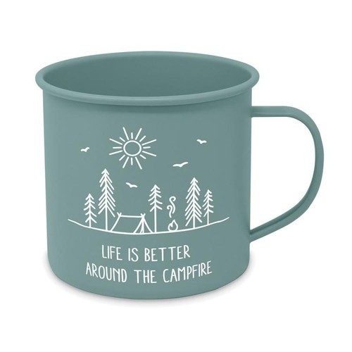 Metal mug pure campfire - mug,