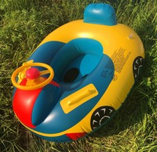 Aufblasbare Kinder Baby Kleinkind Schwimmbad schwimmen Sitz Float Boot Auto