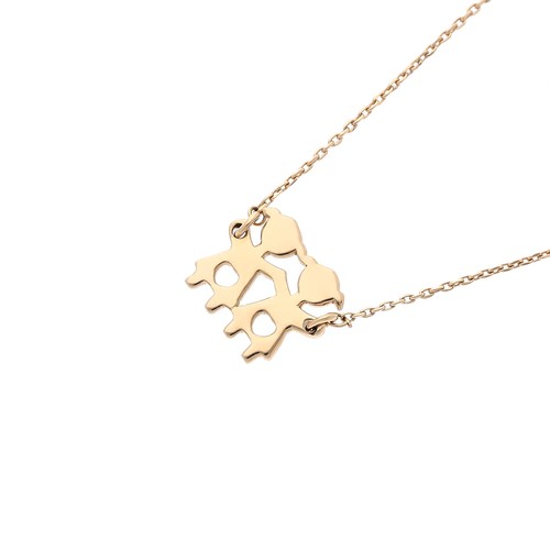 Collier brillant diamant - diamant, 750